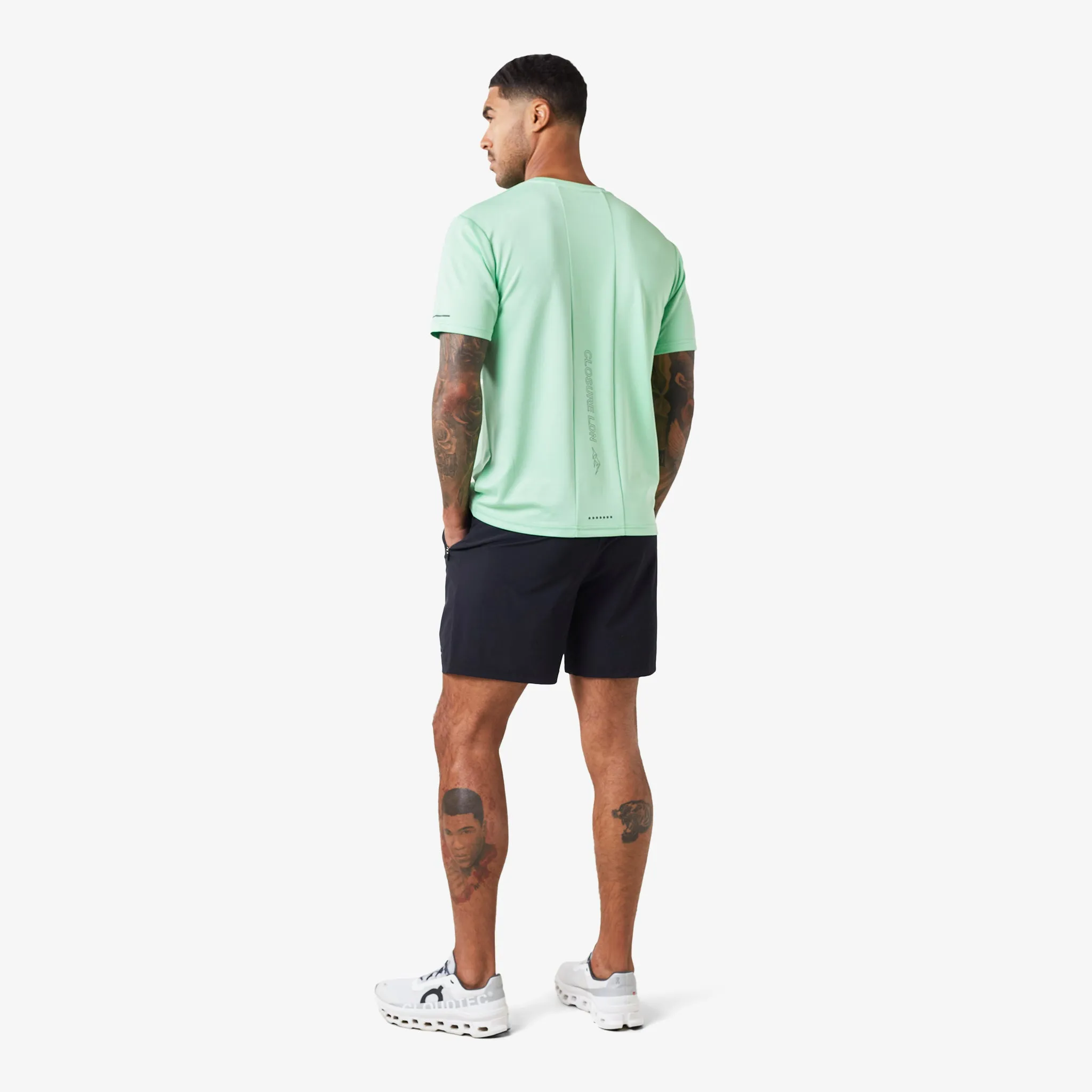 2-Pack Cut & Sew Performance T-Shirts | Cobalt/Mint