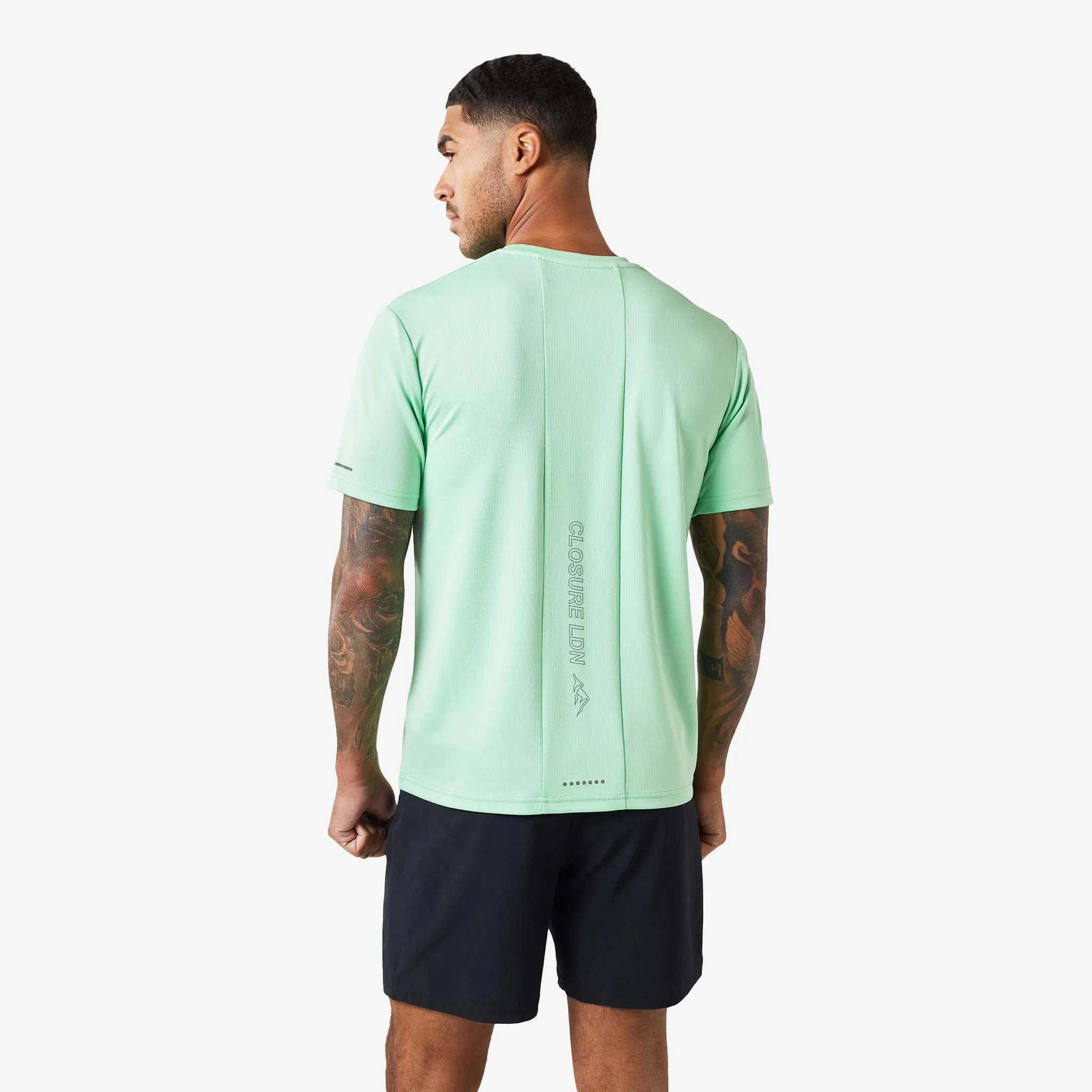 2-Pack Cut & Sew Performance T-Shirts | Cobalt/Mint
