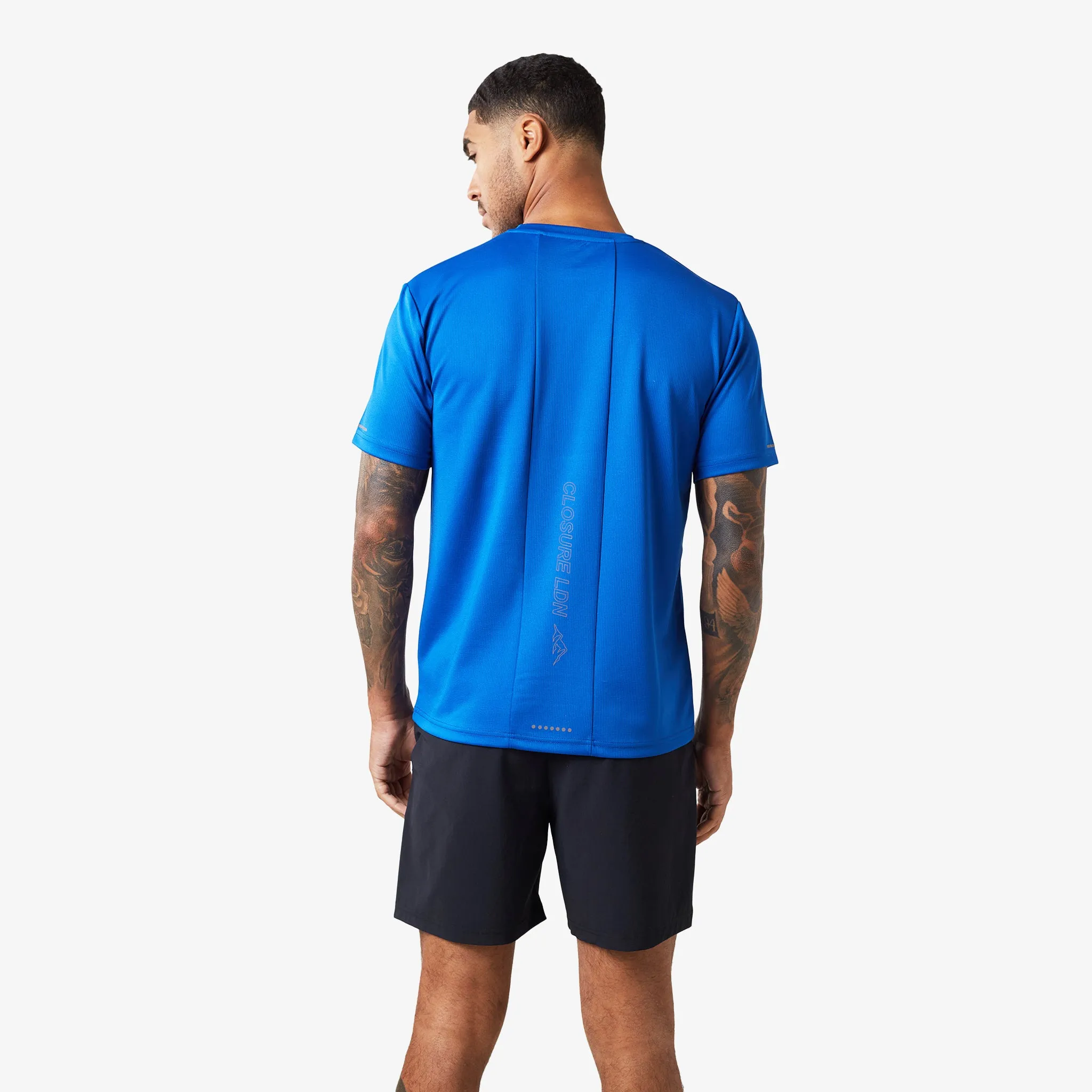 2-Pack Cut & Sew Performance T-Shirts | Cobalt/Pink