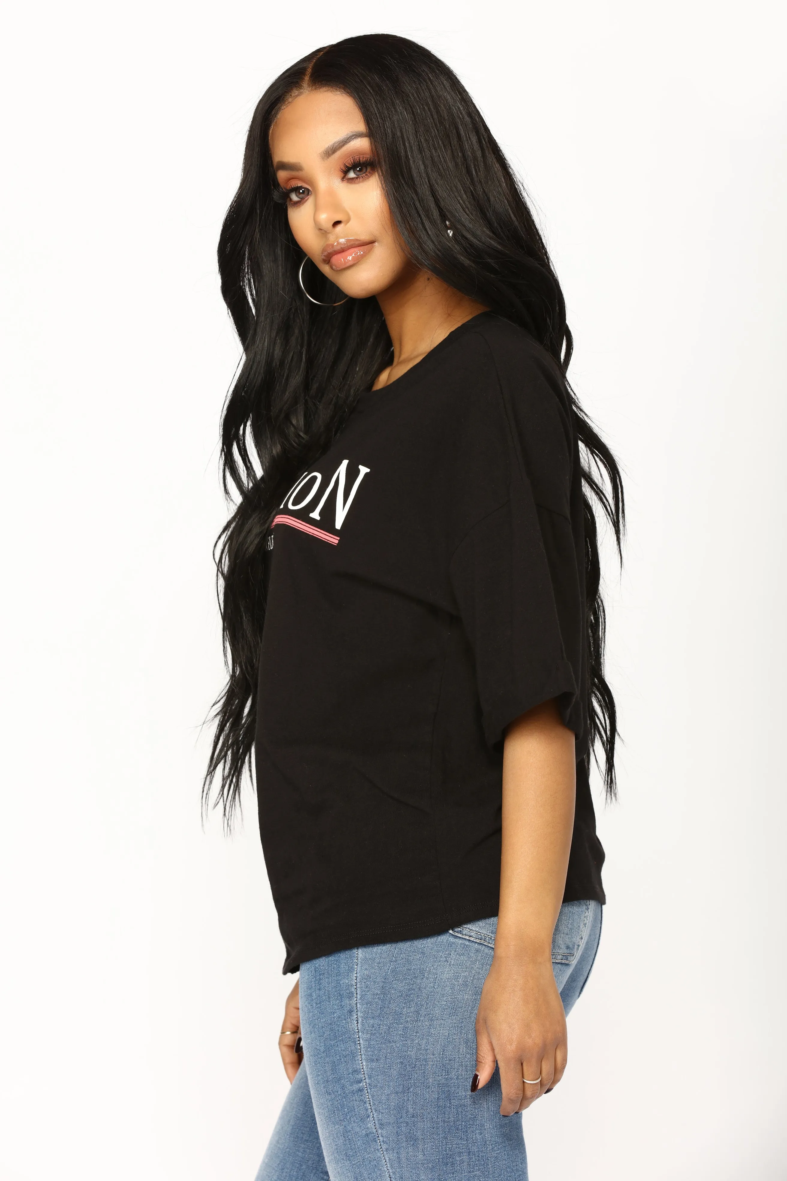 Ambition On Fleek Tee - Black