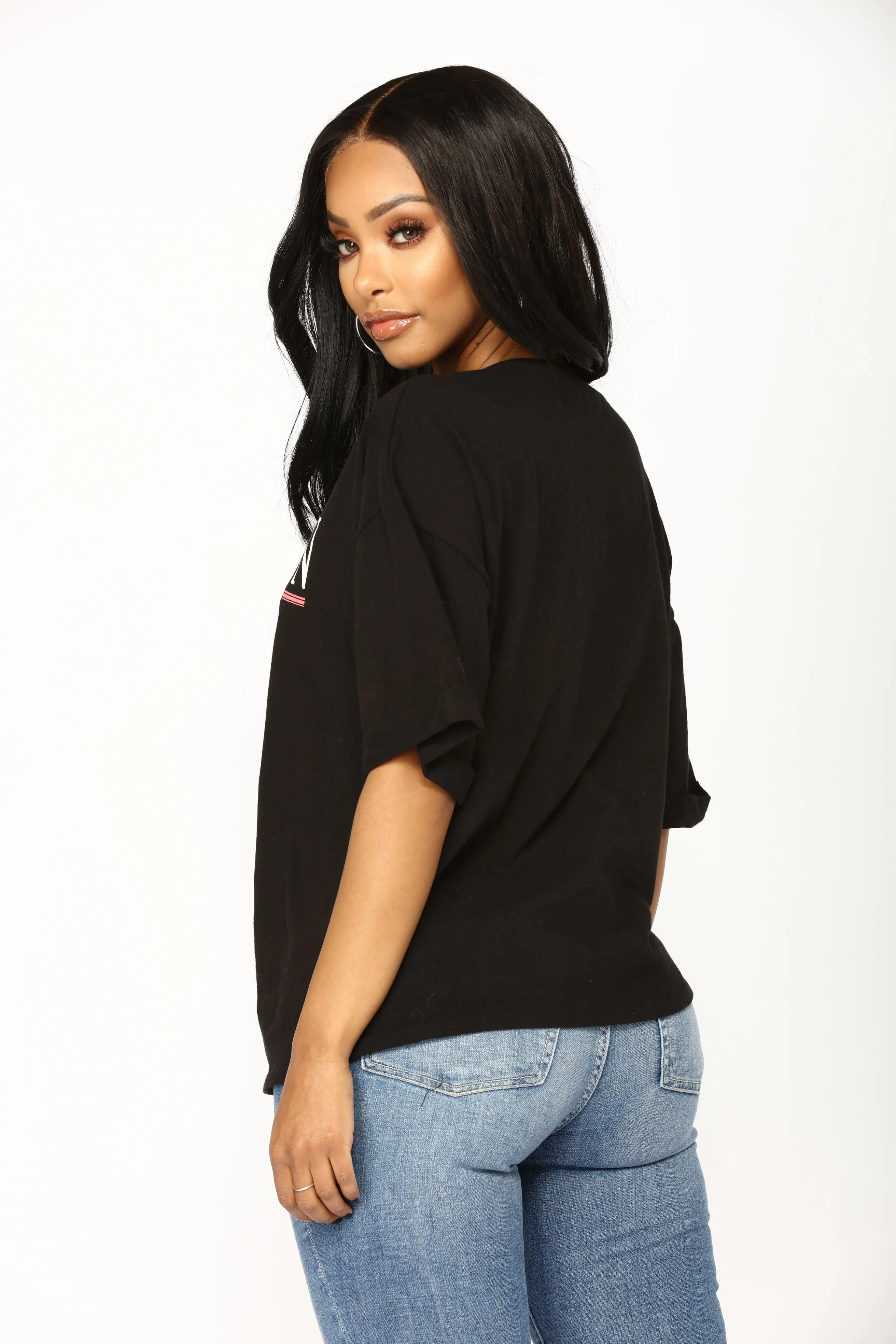 Ambition On Fleek Tee - Black