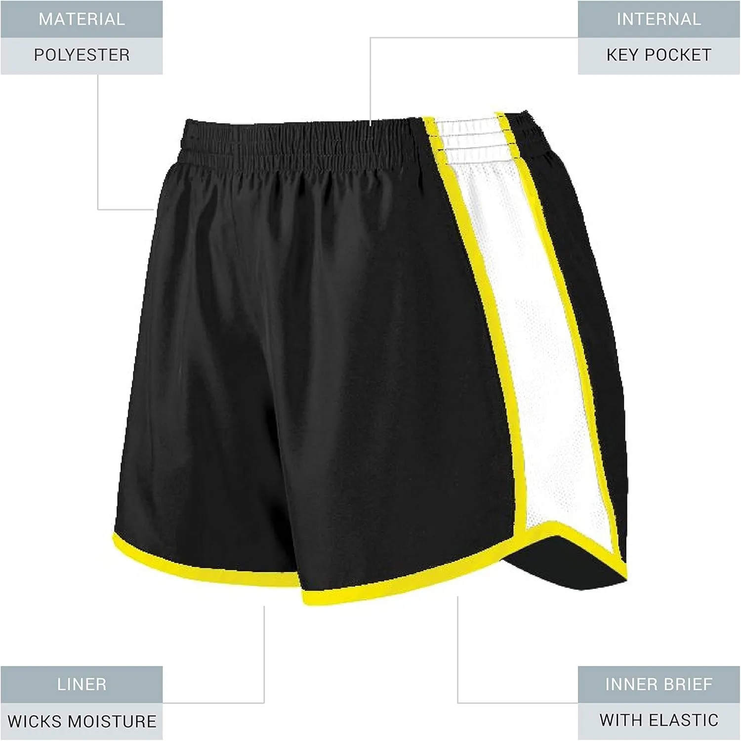 Augusta Sportswear Women's Junior fit Pulse Team Short
