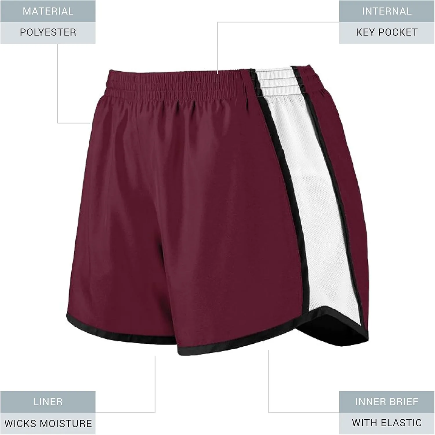 Augusta Sportswear Women's Junior fit Pulse Team Short