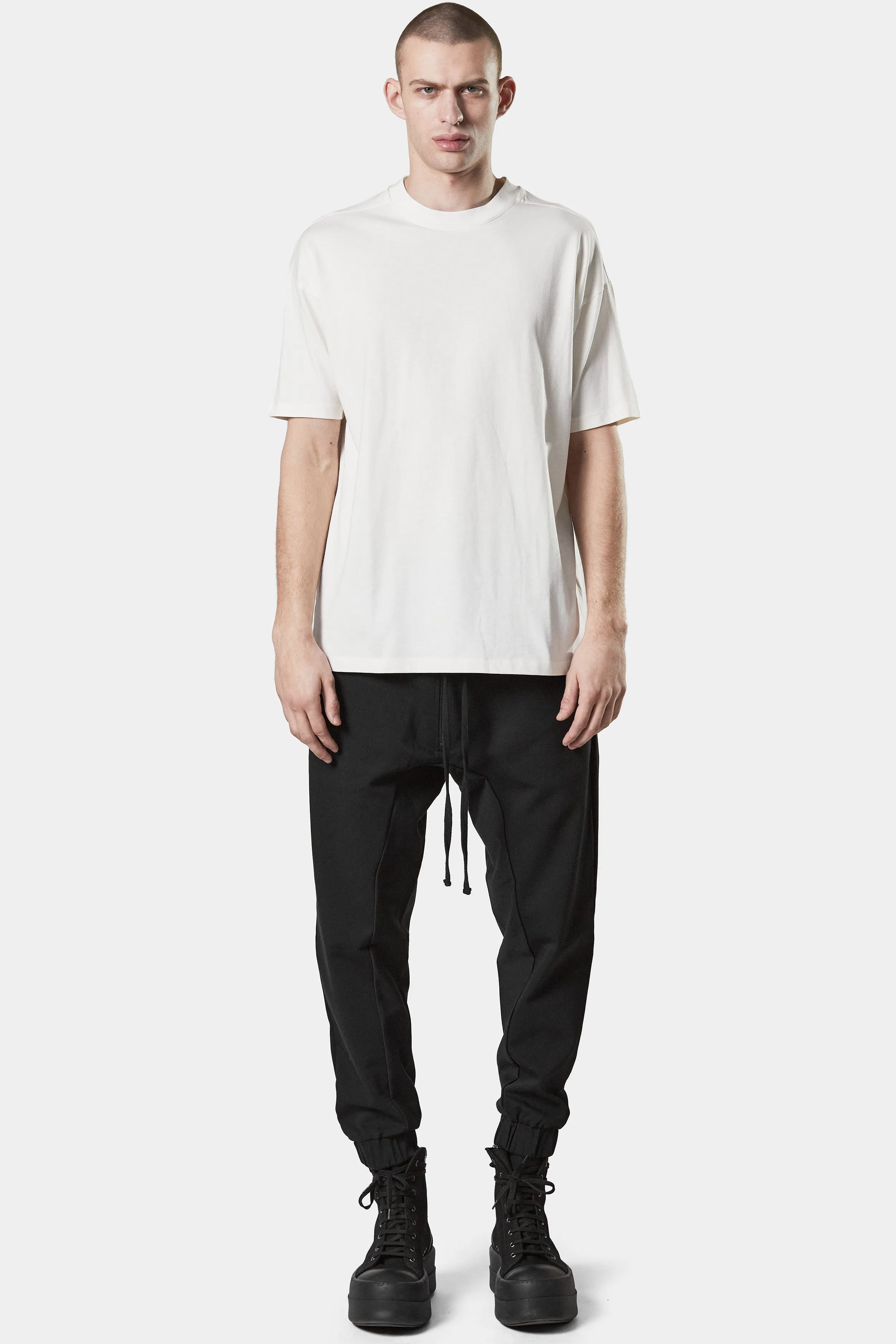 Basic cotton t-shirt, White