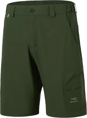 BASSDASH 10.5 Mens Fishing Cargo Shorts Quick Dry UPF 50  Water Resistant FP01M