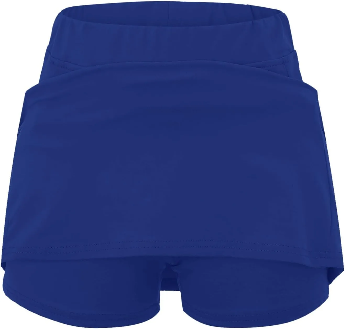 Black Mini Skirt with Shorts High Waisted Womens Skorts with Pockets Tummy Control Plus Size Athletic Sports Skirt
