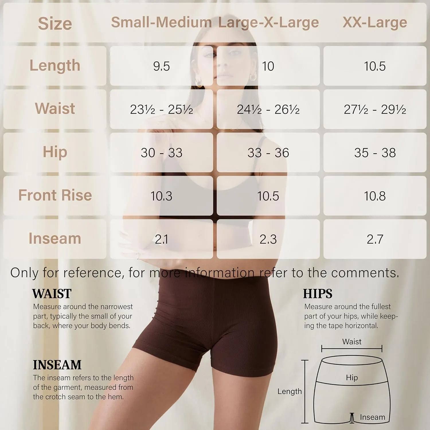 Blisset 3 Pack Women's Active Shorts - 3/5/8High Waist Tummy Control No See -Through for Cycling Jogging Gym Workouts