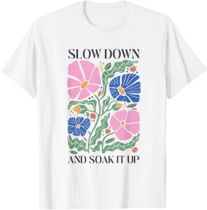 Boho Summer Flower Botanical Nature Lover Floral Wildflower T-Shirt