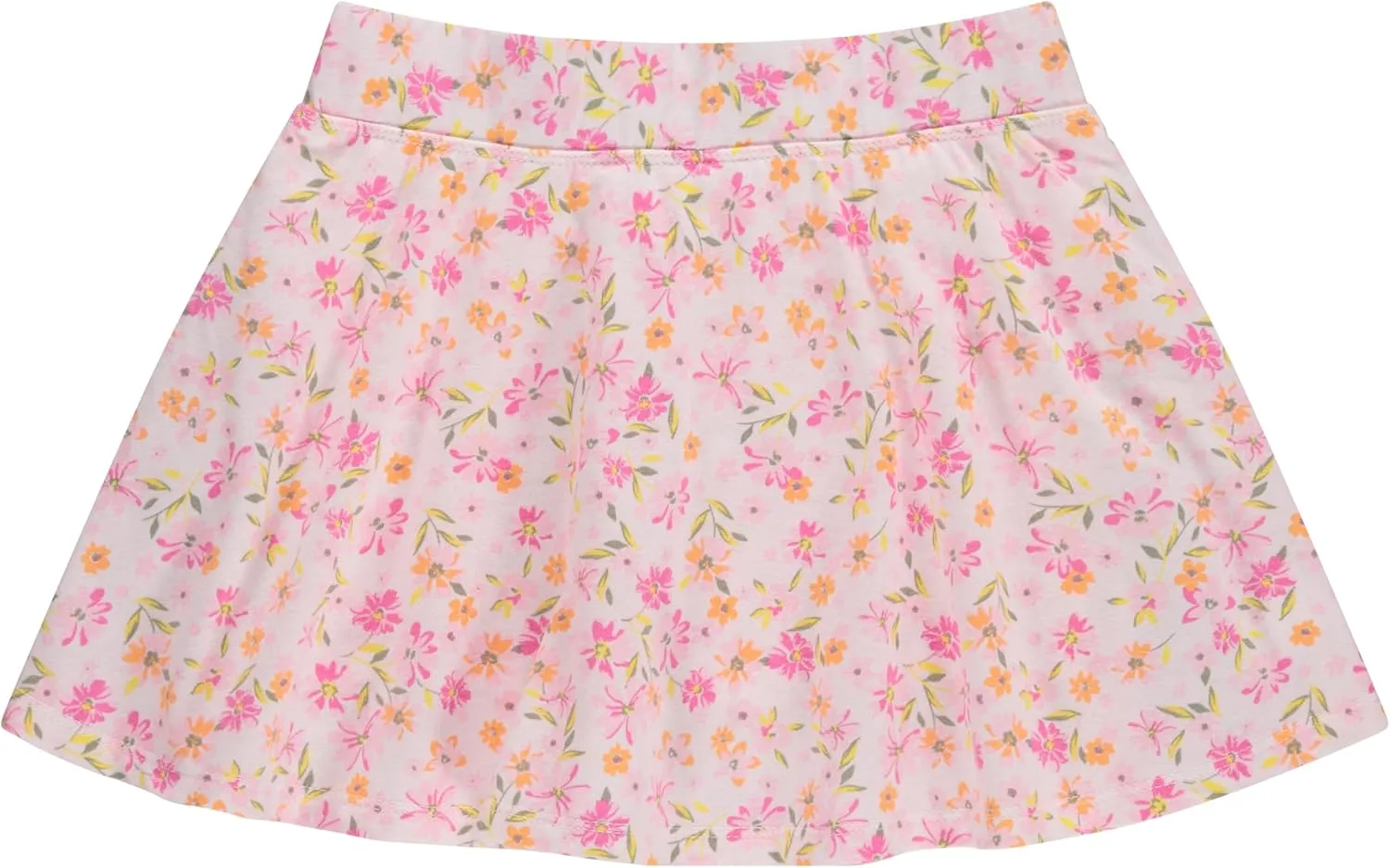 BTween 3 Pack Skorts for Girls - Kids Scooter Skirts - Skirt Layered Shorts