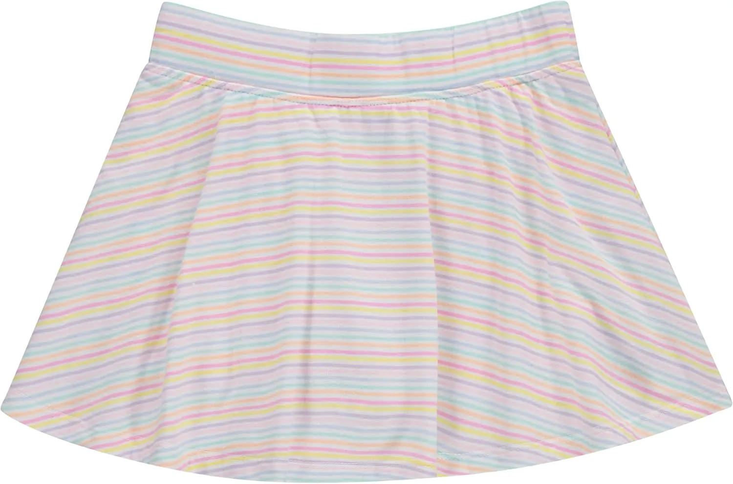 BTween 3 Pack Skorts for Girls - Kids Scooter Skirts - Skirt Layered Shorts