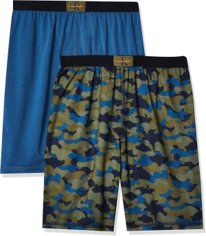 Calvin Klein boys Lounge Pajama Shorts 2-pack