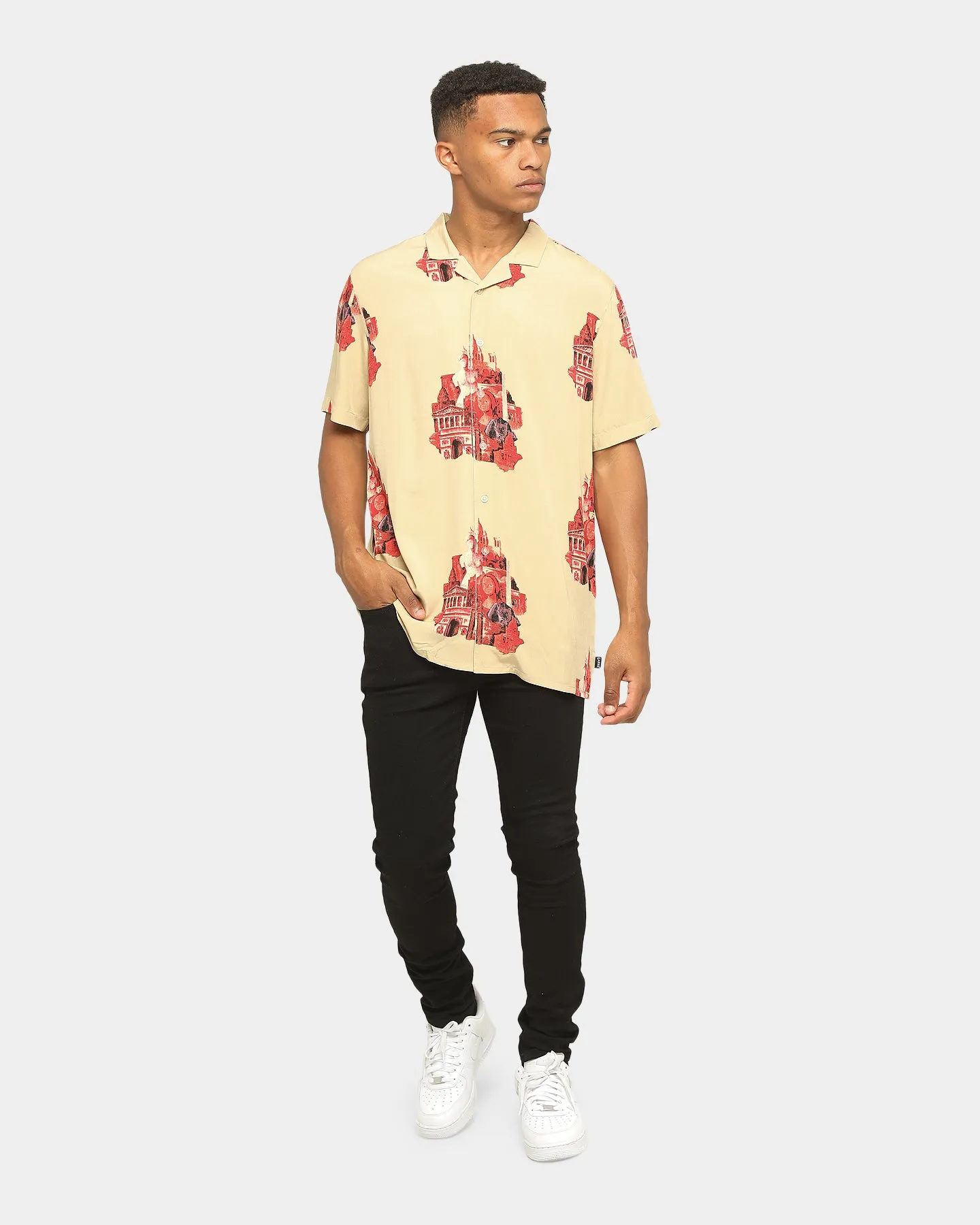 Carré Artisan Short Sleeve Button Up Multi