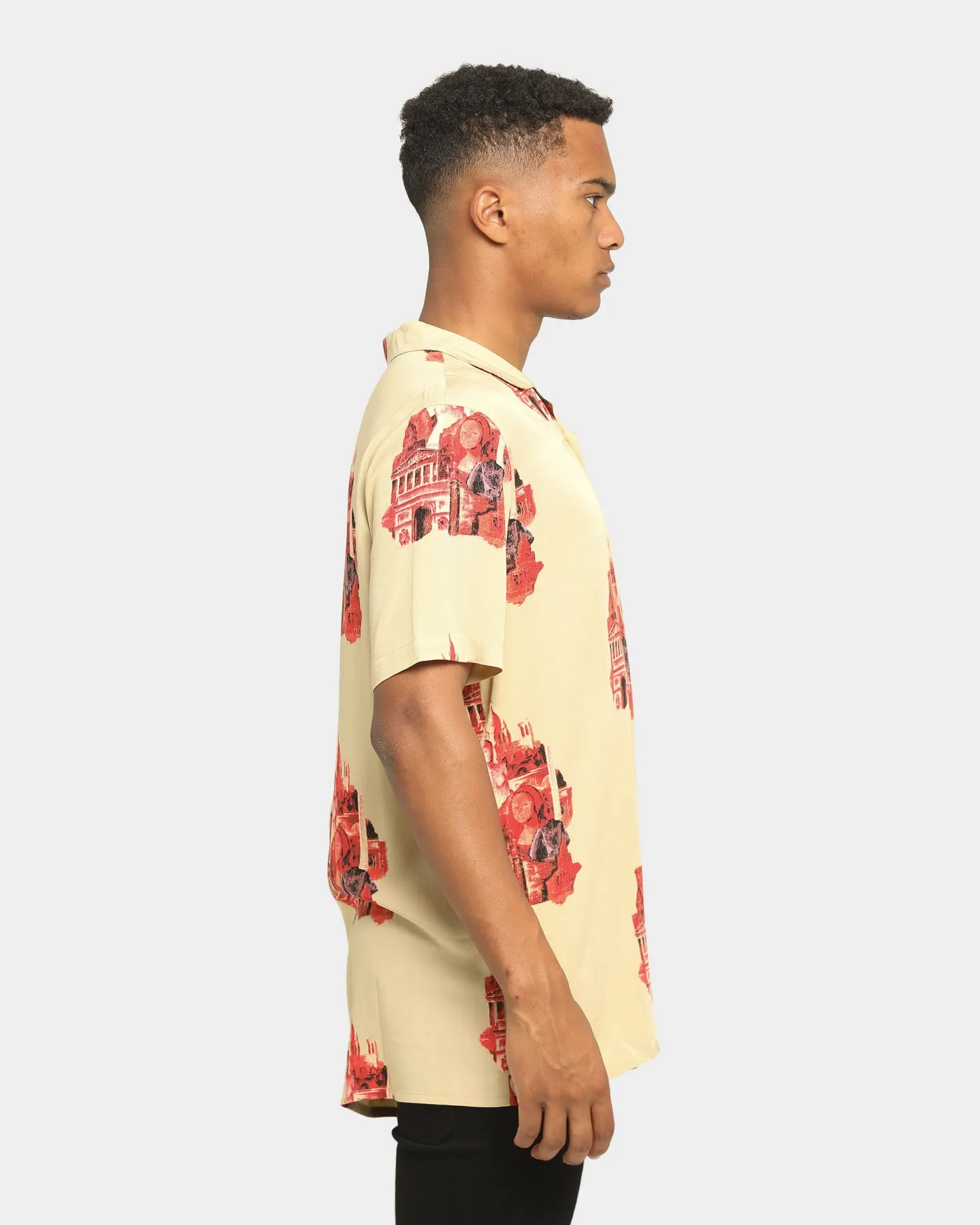 Carré Artisan Short Sleeve Button Up Multi