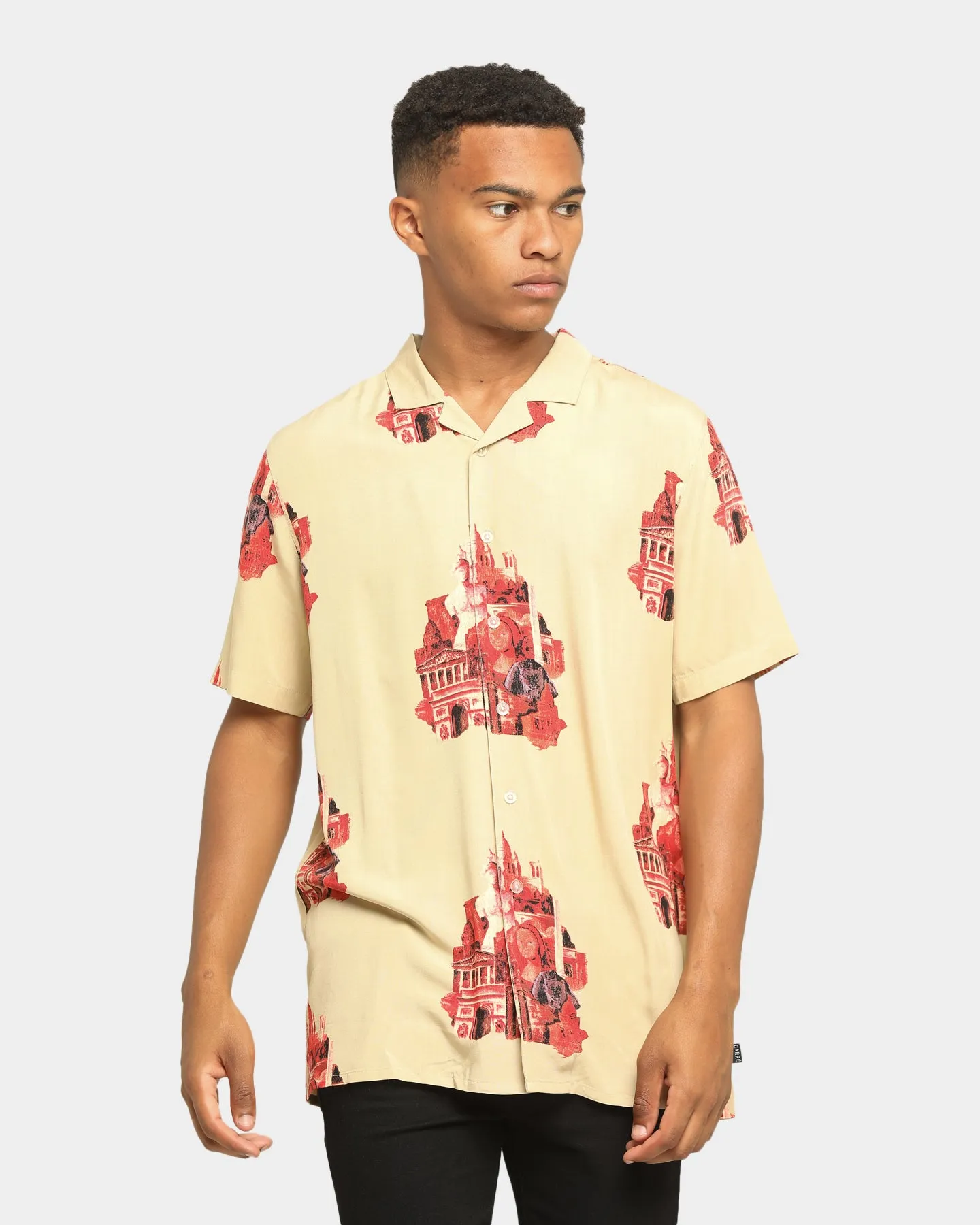 Carré Artisan Short Sleeve Button Up Multi