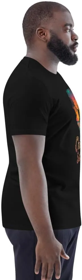 Chasing Sunsets T-Shirt - Unisex Organic Cotton Tee, Inspirational Sunset Graphic Shirt, Adventure and Travel Top