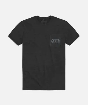 Circuit Pocket Tee - Charcoal