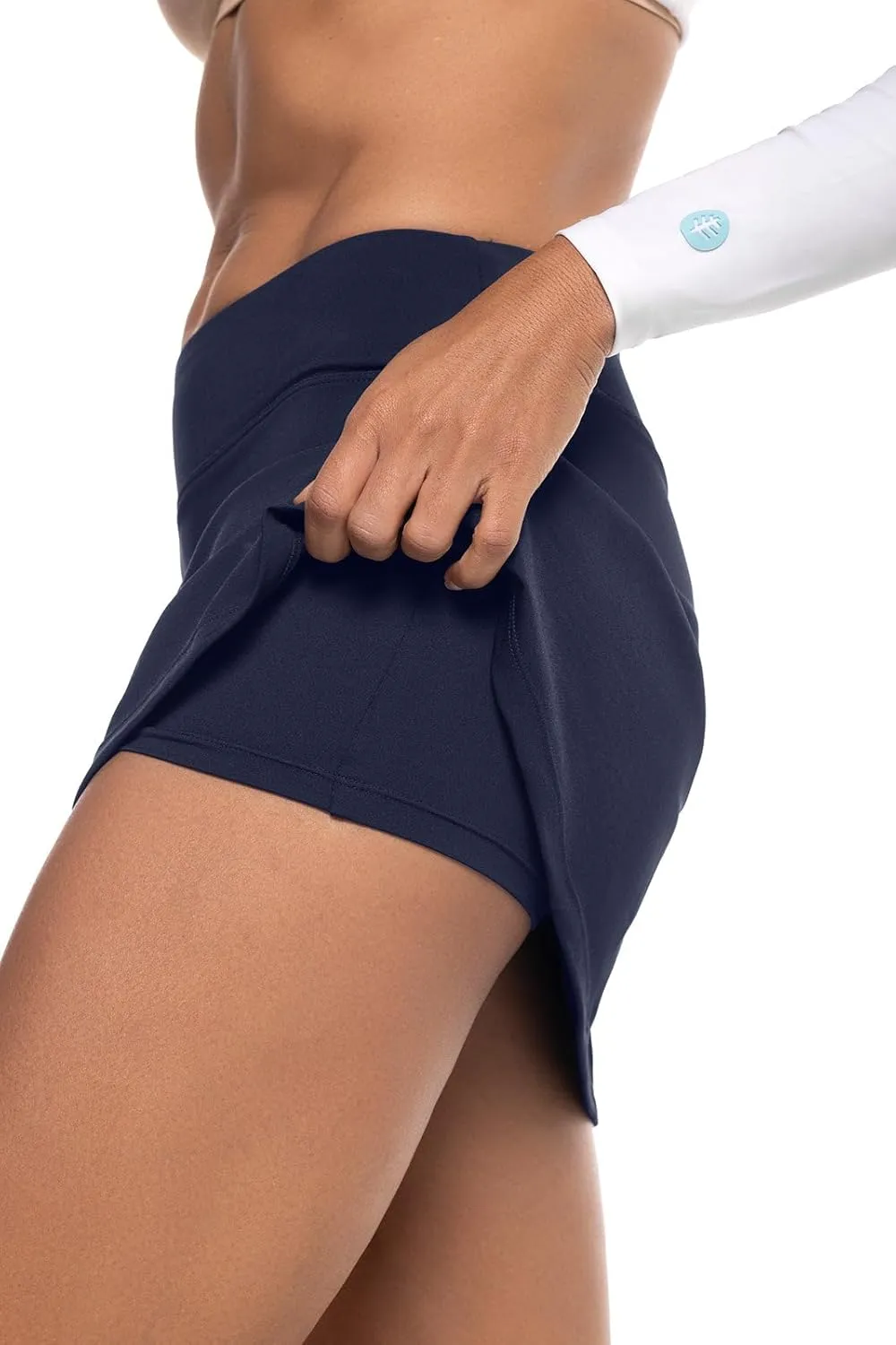 Coolibar UPF 50  Women's Sandbar Swim Skort - Sun Protective