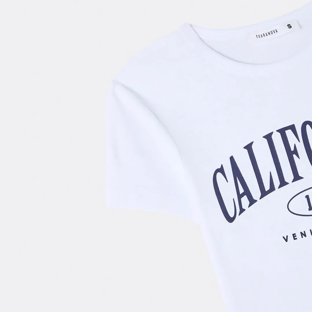 Crew Neck Short Sleeve T-Shirt