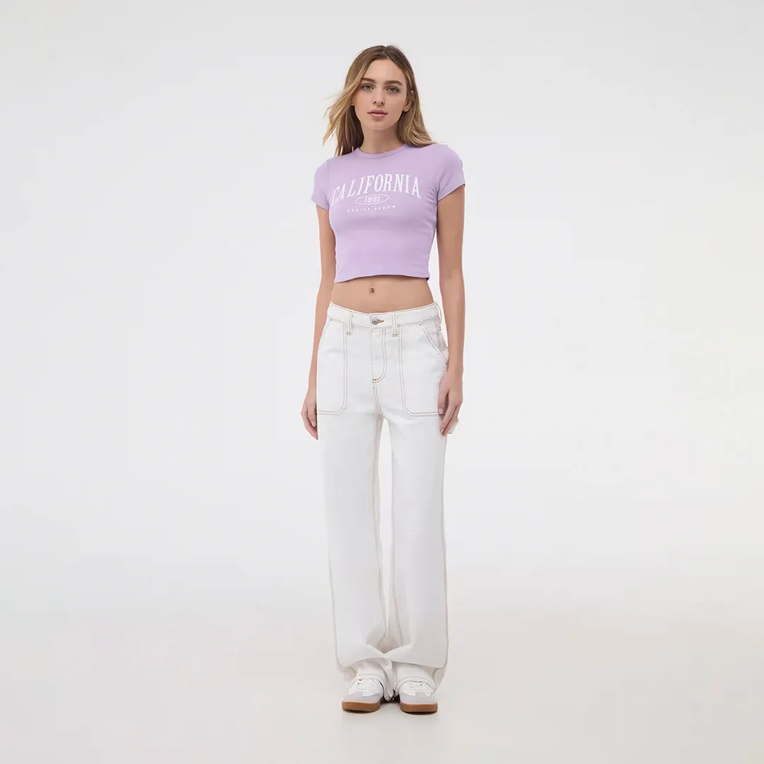 Crew Neck Short Sleeve T-Shirt