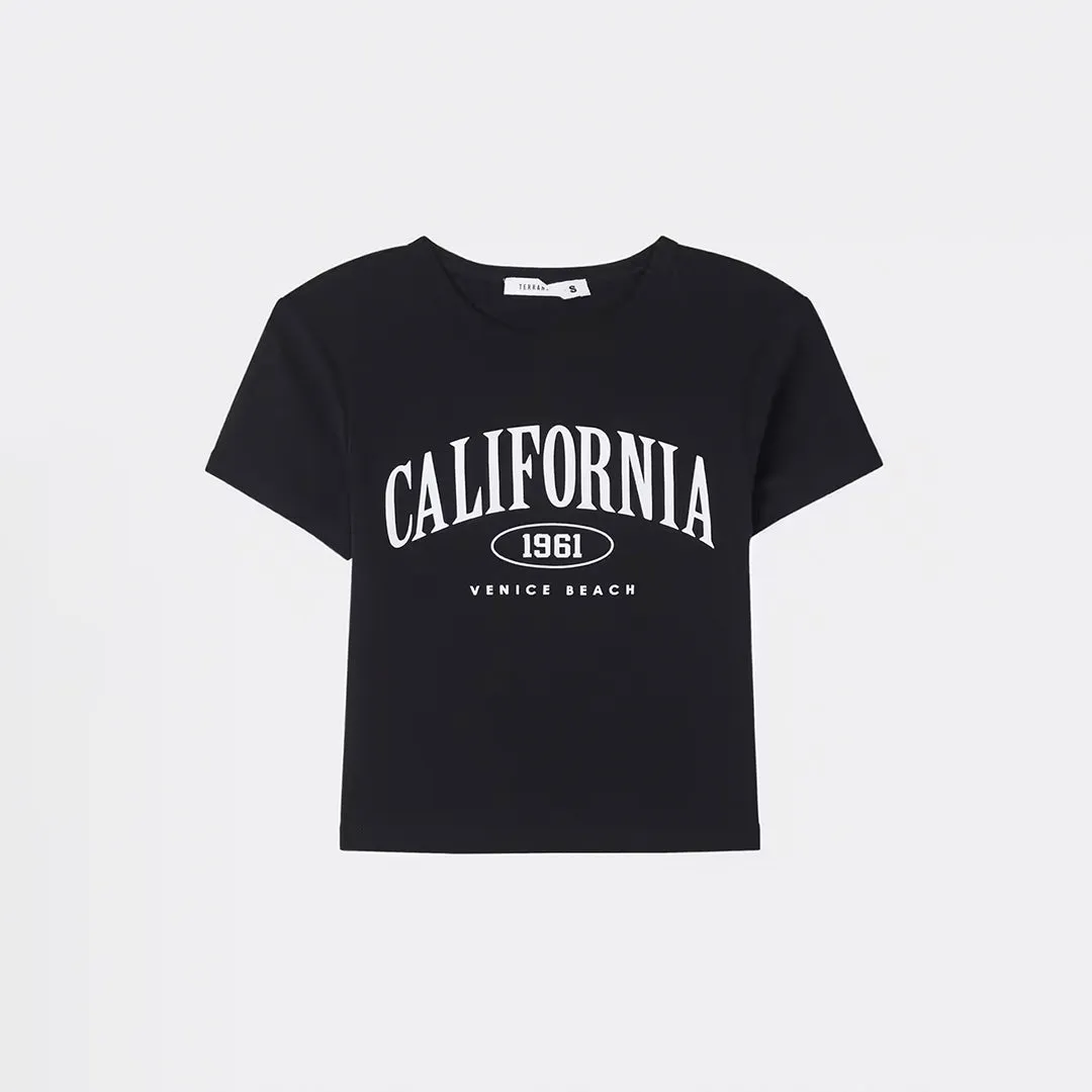 Crew Neck Short Sleeve T-Shirt