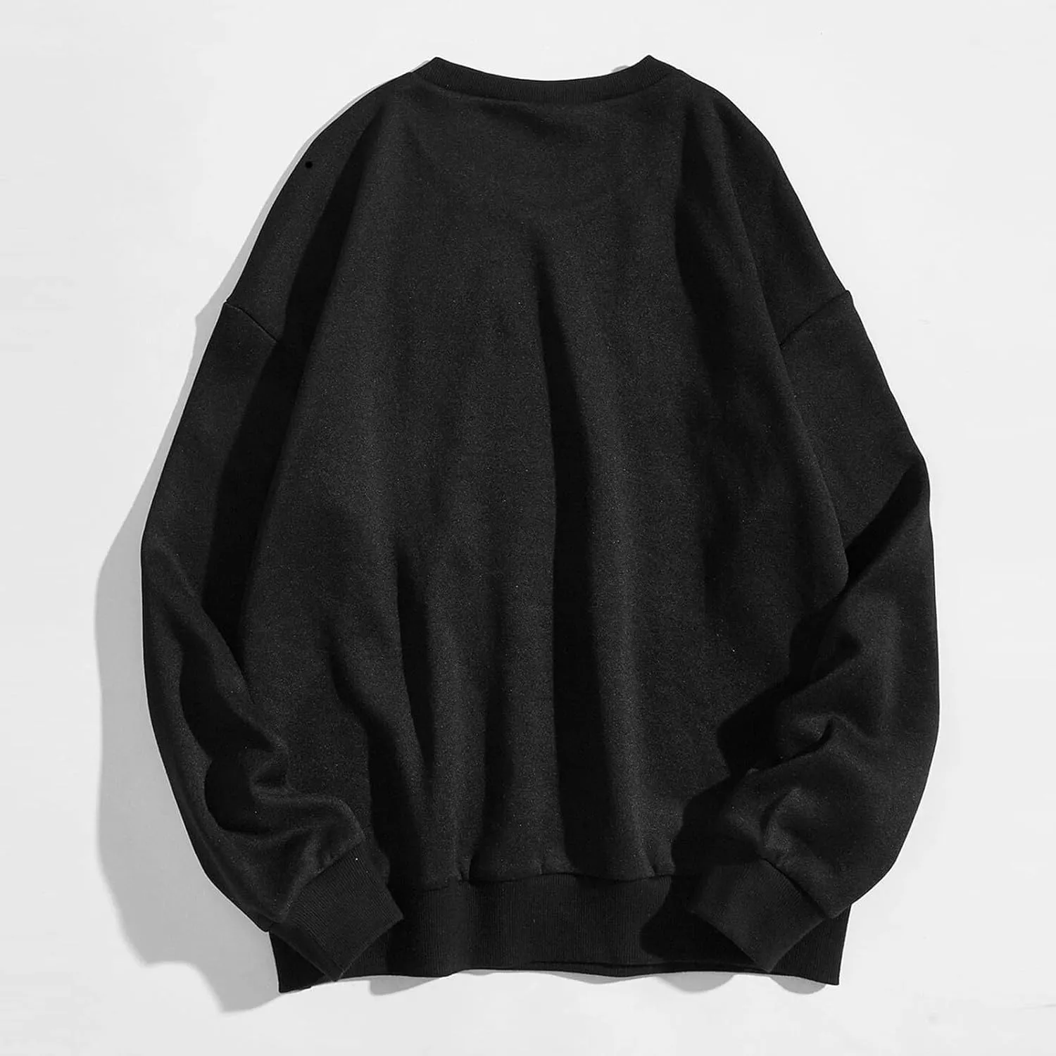 Crewneck Hoodies for Women Christmas Printed Sweatshirts Trendy Loose Pullover Long Sleeve Tops Oversized Clothes