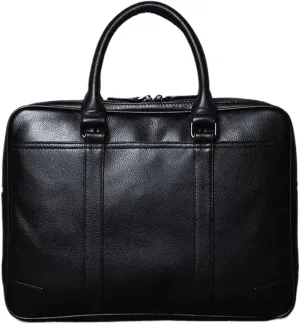 CSCDD Leather Men's Handbag Leisure Business Computer Bag Layer Cowhide Horizontal Briefcase Shoulder Bag