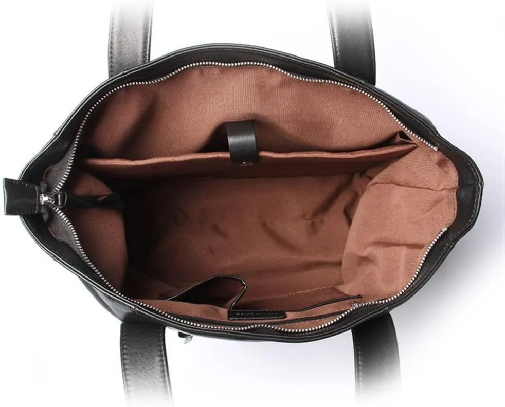 CSCDD Men's Bag Leather Handbag Men's Business Briefcase Layer Cowhide Leather Computer Bag