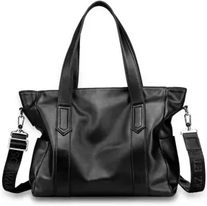 CSCDD Men's Bag Leather Handbag Men's Business Briefcase Layer Cowhide Leather Computer Bag