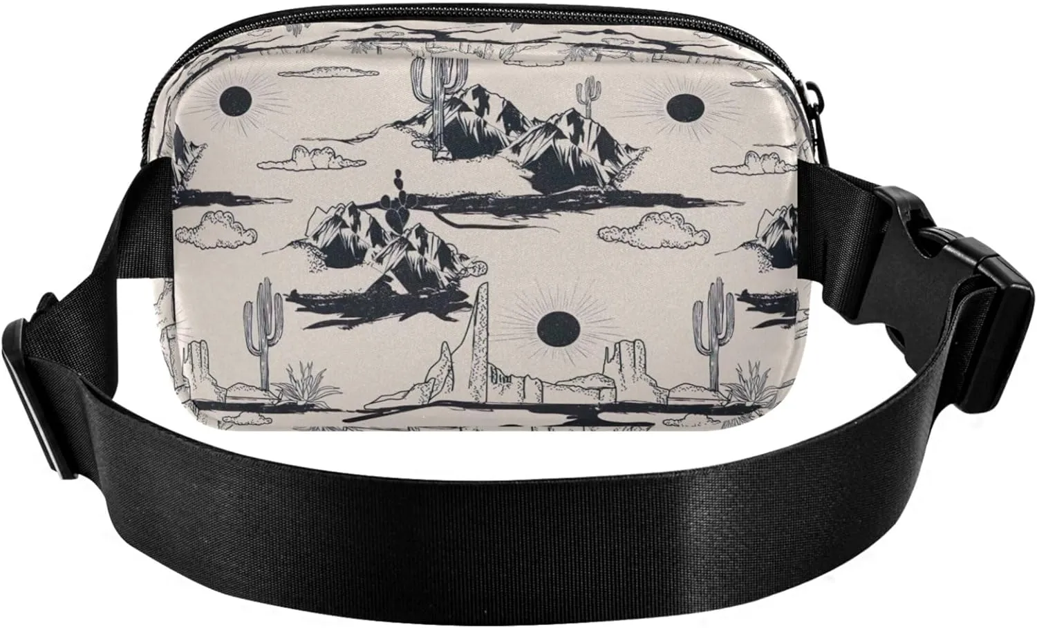 Desert Adventure Cactus Women Fanny Packs Waterproof Hip Bag Belt Purse Cute Travel Waist Pouch