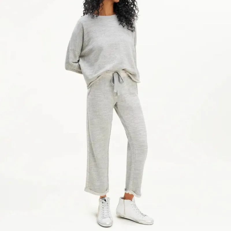 Dolan Heathered Pant (Mid Grey)