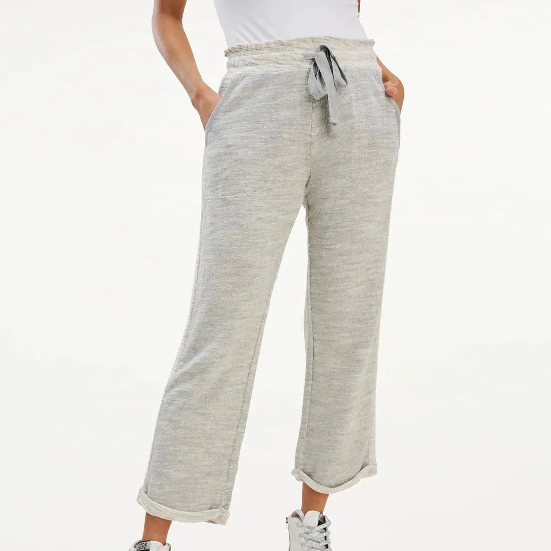 Dolan Heathered Pant (Mid Grey)