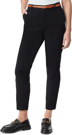 Gloria Vanderbilt Women's High Rise Belted Tapered Trouser Pant Standard