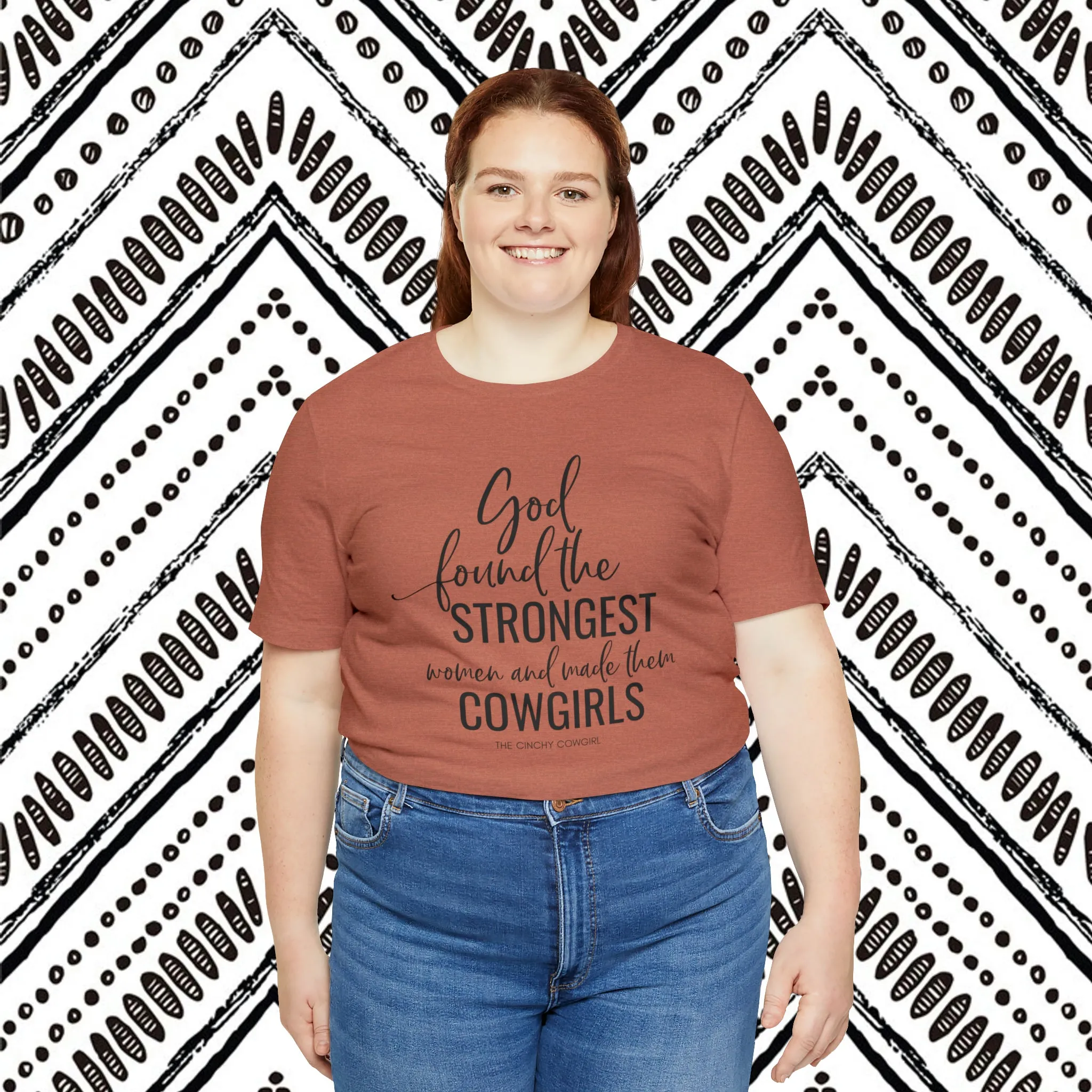 God Found the Strongest Short Sleeve Tee
