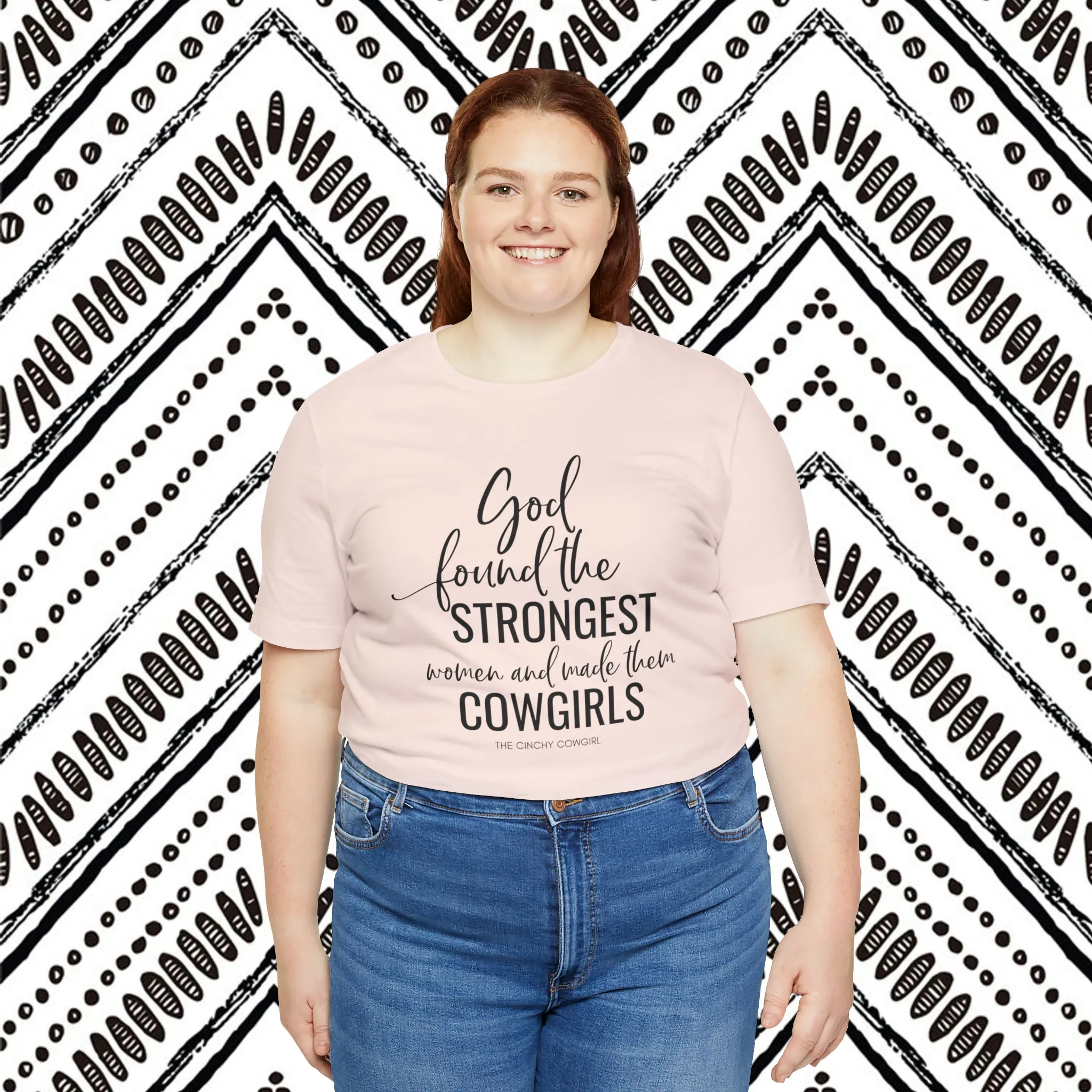 God Found the Strongest Short Sleeve Tee