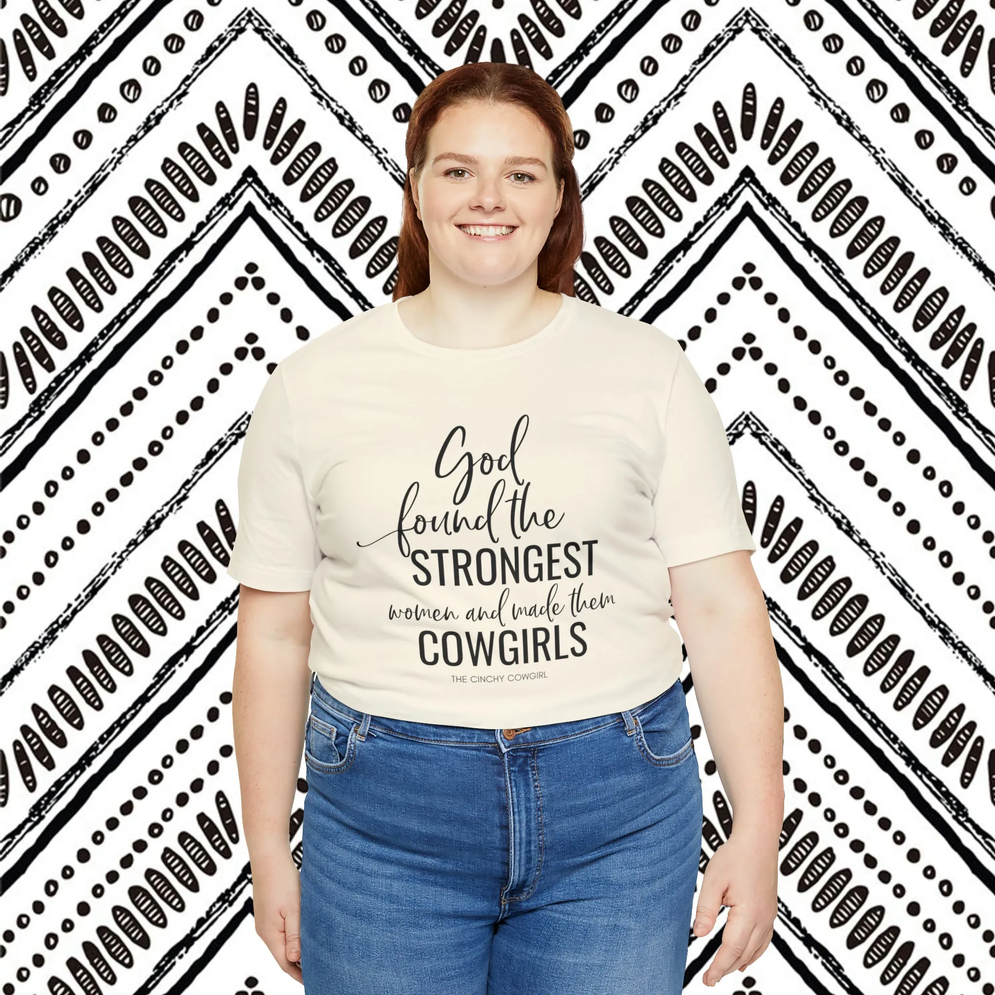 God Found the Strongest Short Sleeve Tee