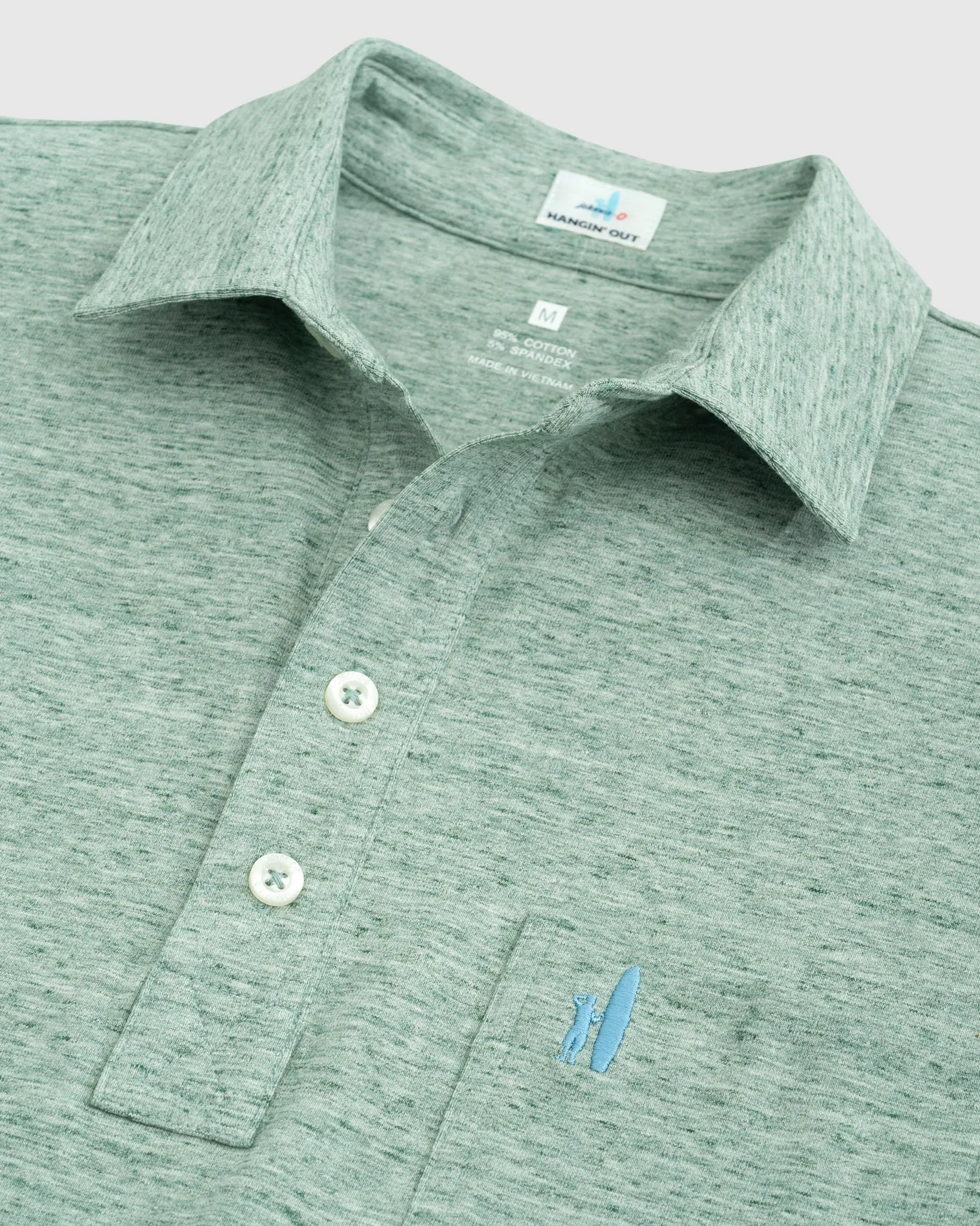 GS- TEST -  Heathered Original Polo