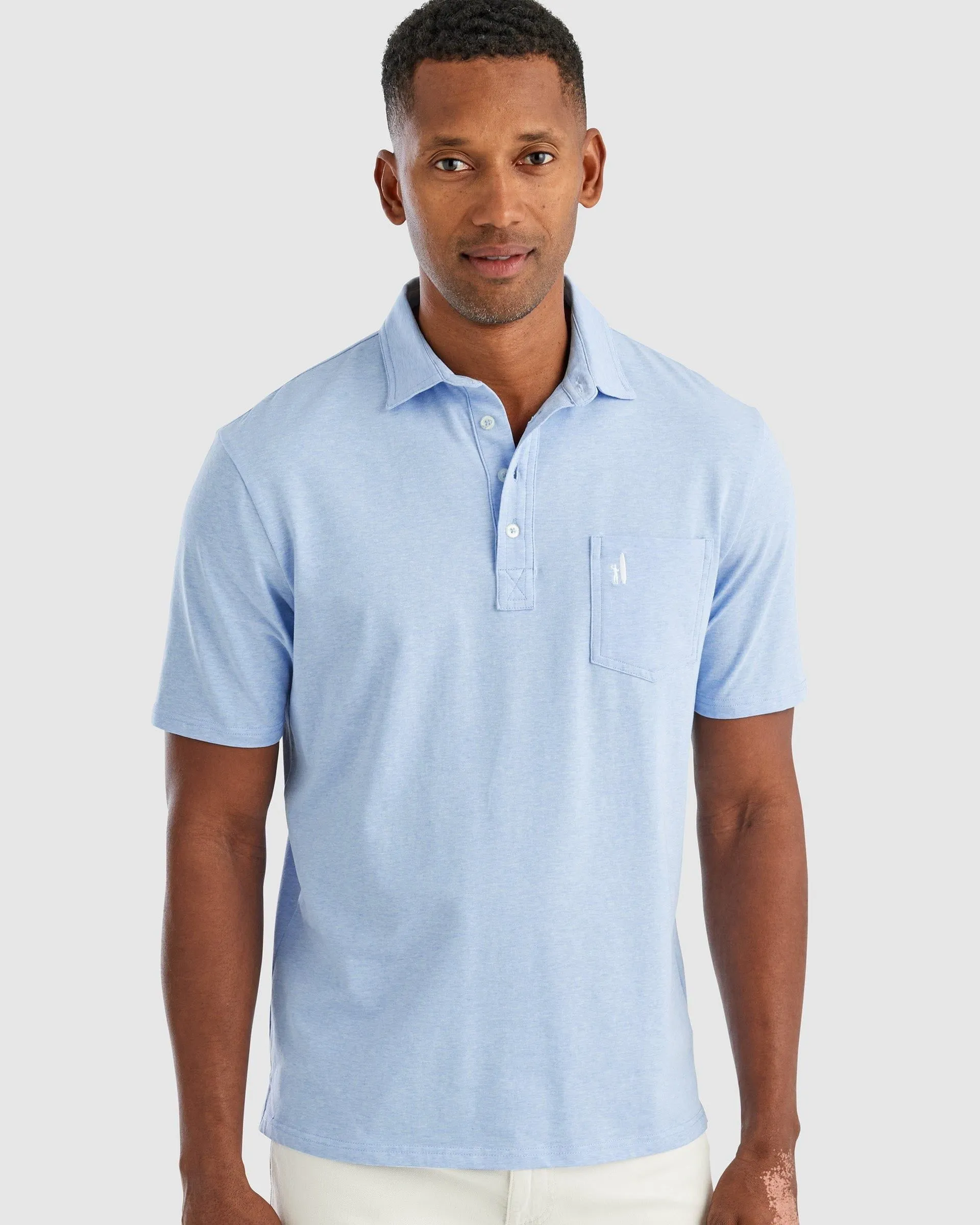 GS- TEST -  Heathered Original Polo