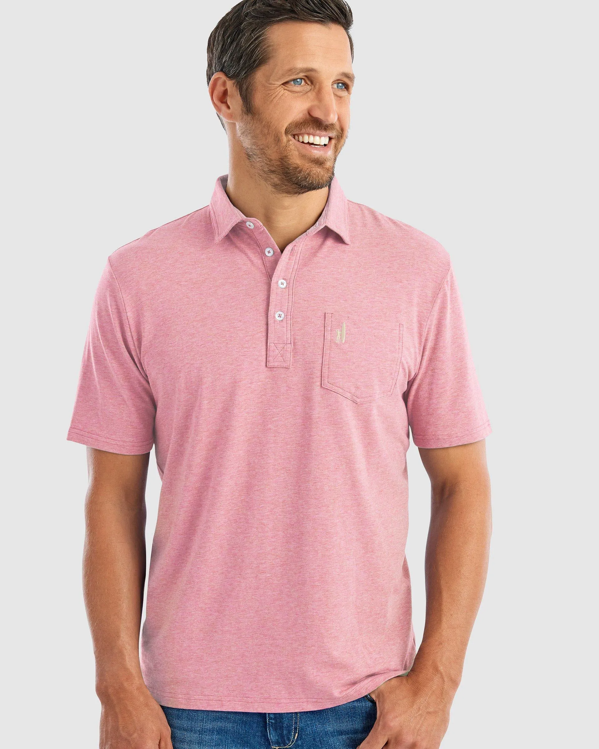 GS- TEST -  Heathered Original Polo