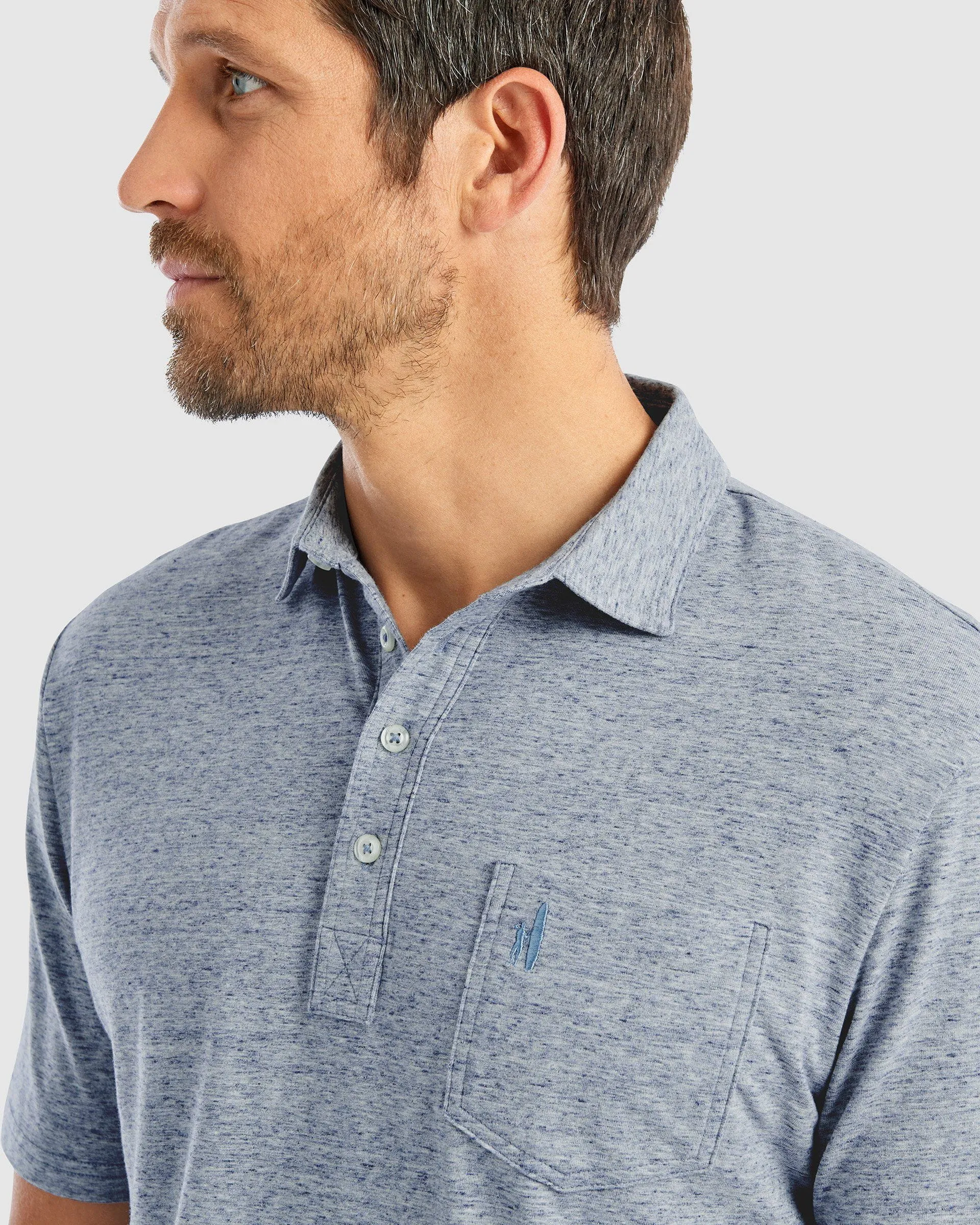GS- TEST -  Heathered Original Polo