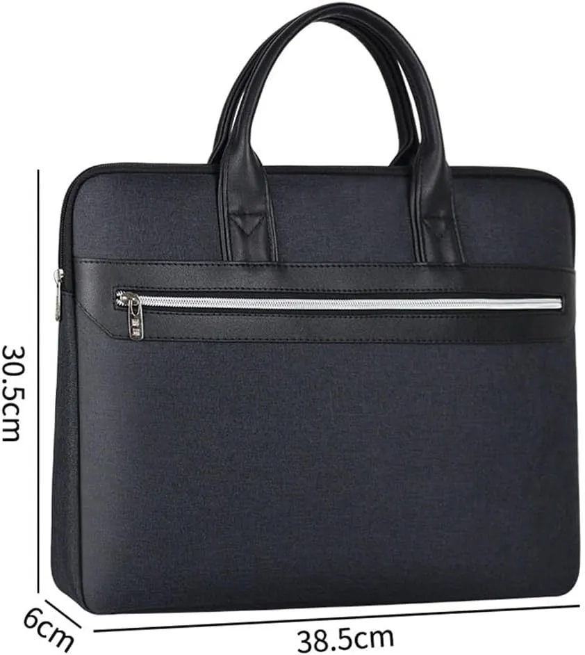 Handheld Document Bag Business Conference Briefcase Information Bag Business Document Bag Office Waterproof