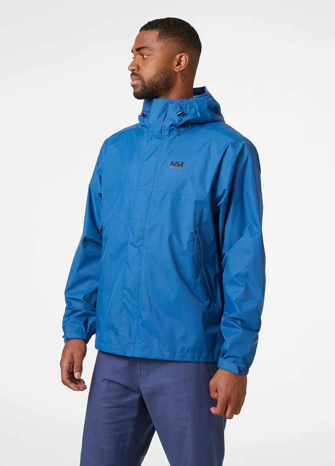 Helly-Hansen Men's Loke Waterproof Windproof Breathable Adventure Hiking Rain Jacket with Hood