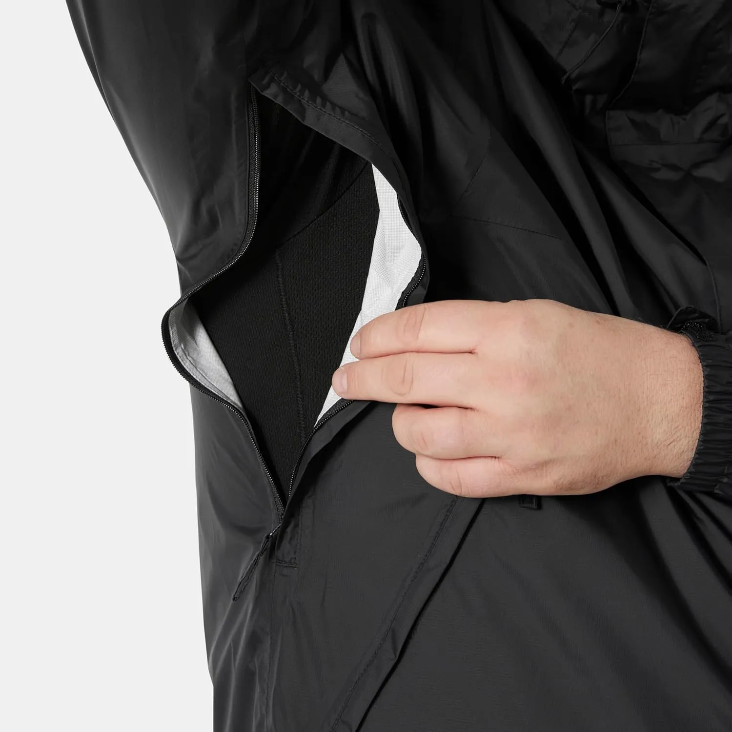 Helly-Hansen Men's Loke Waterproof Windproof Breathable Adventure Hiking Rain Jacket with Hood