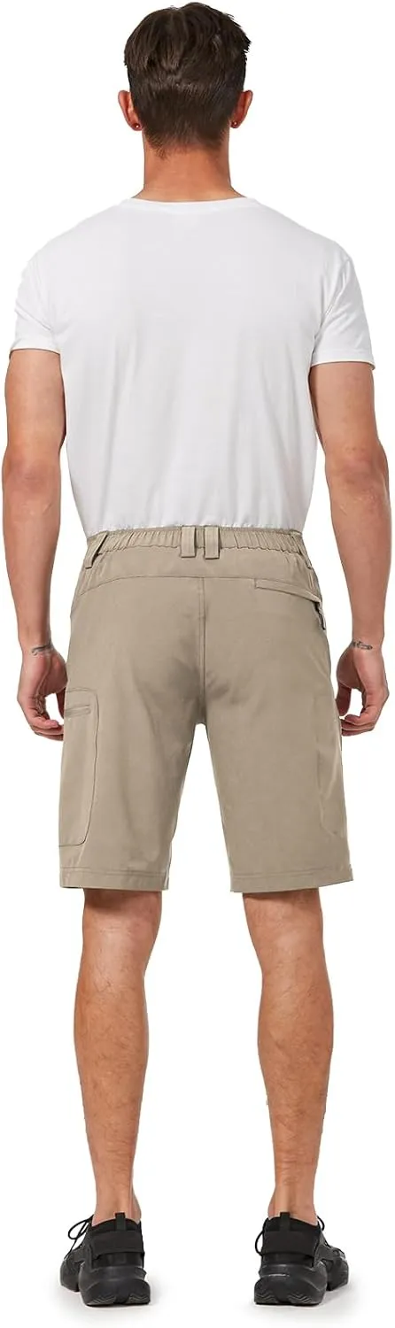Hiauspor Men's Hiking Cargo Shorts 9"/10" Quick Dry Lightweight Waterproof for Golf Tactical Fishing Casual with 6 Pockets