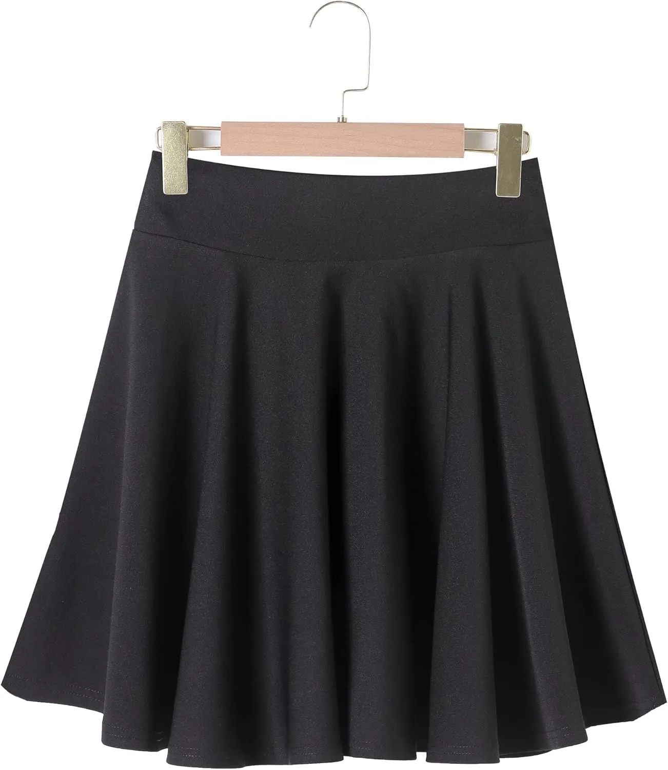 Hoerev Women Girls Short High Waist Pleated Skater Tennis Skirt
