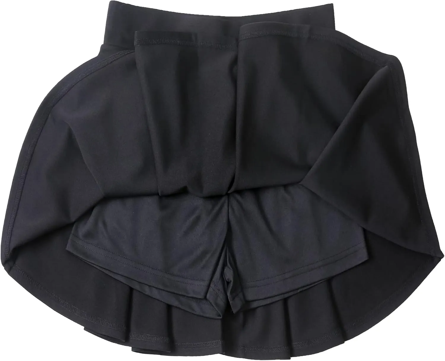 Hoerev Women Girls Short High Waist Pleated Skater Tennis Skirt