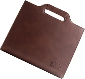 Homoyoyo Modern Design Men's Messenger Bag Business Briefcase Smooth Zipper Duffle Bag