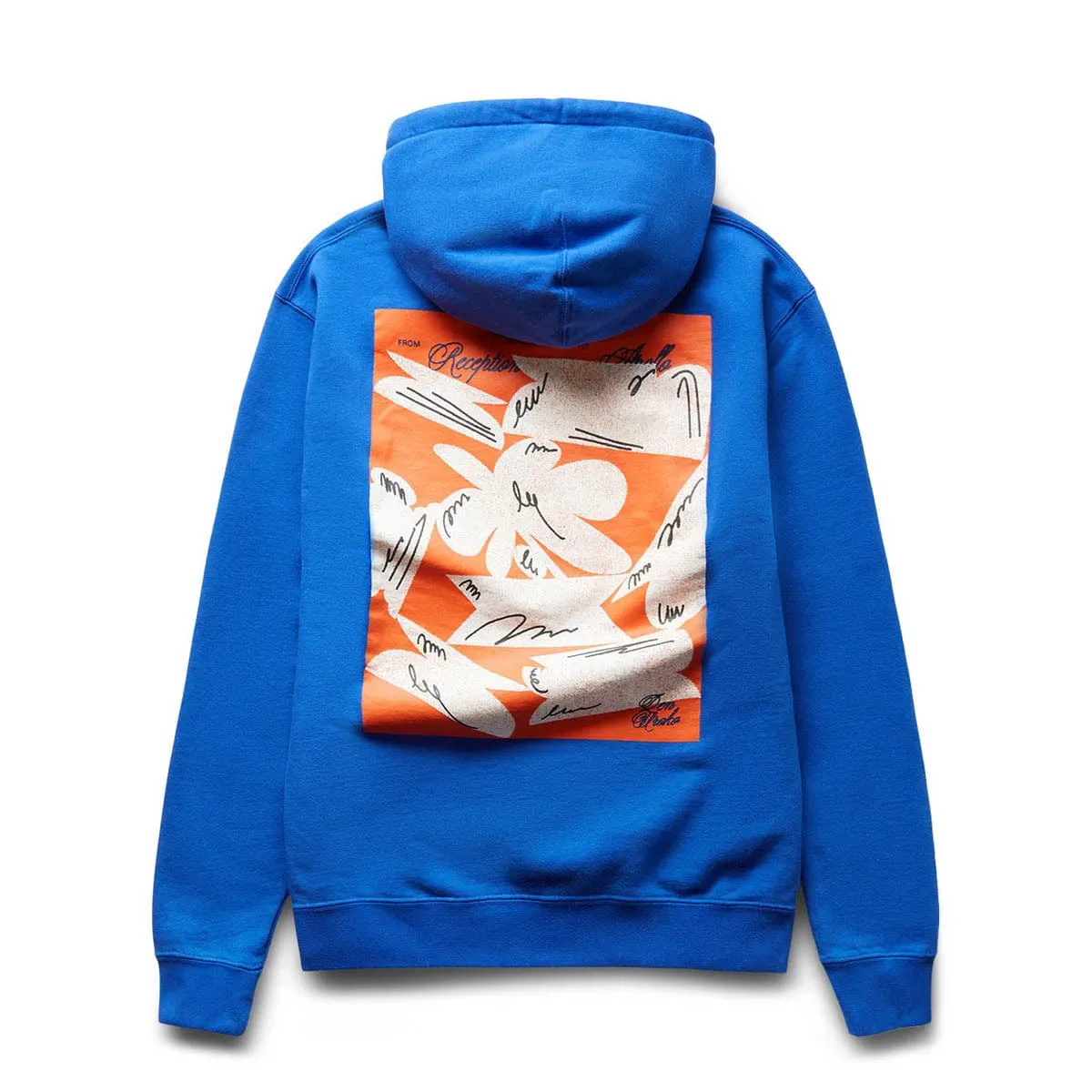 HOODED SWEAT BRUSHED FLEECE