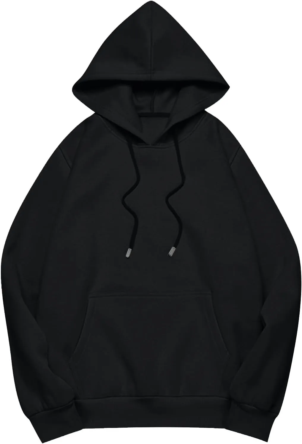 Hoodies for Women Trendy Plus Size Warm Fleece Hoodies Pullover Loose Off The Shoulder Sweatshirt Dress with Pocket
