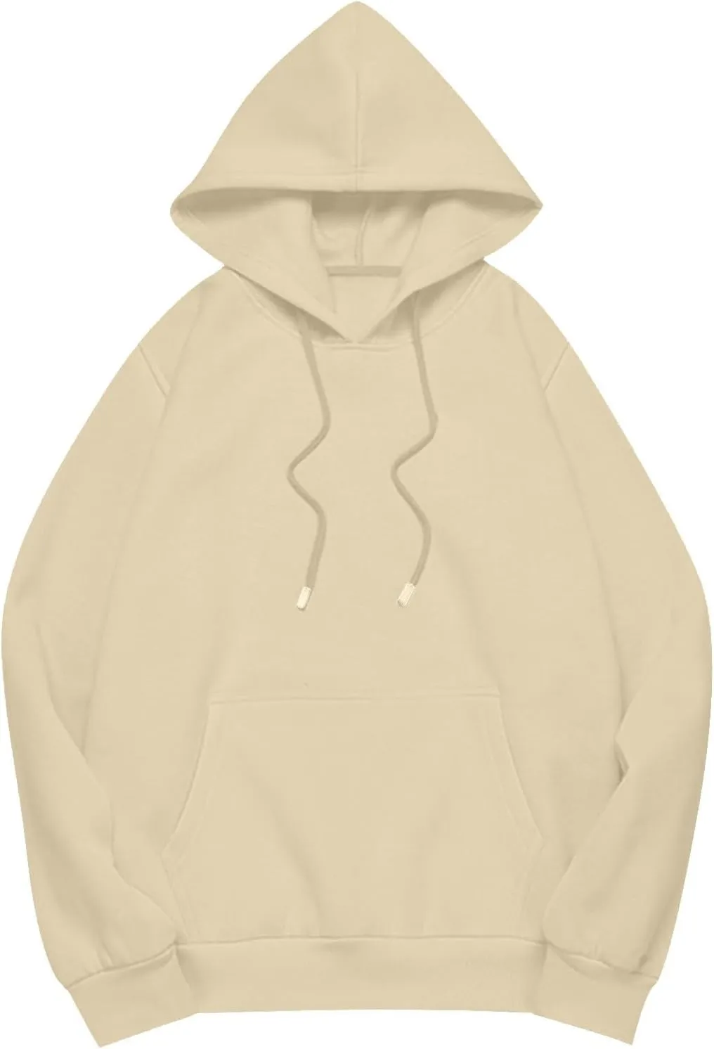Hoodies for Women Trendy Plus Size Warm Fleece Hoodies Pullover Loose Off The Shoulder Sweatshirt Dress with Pocket