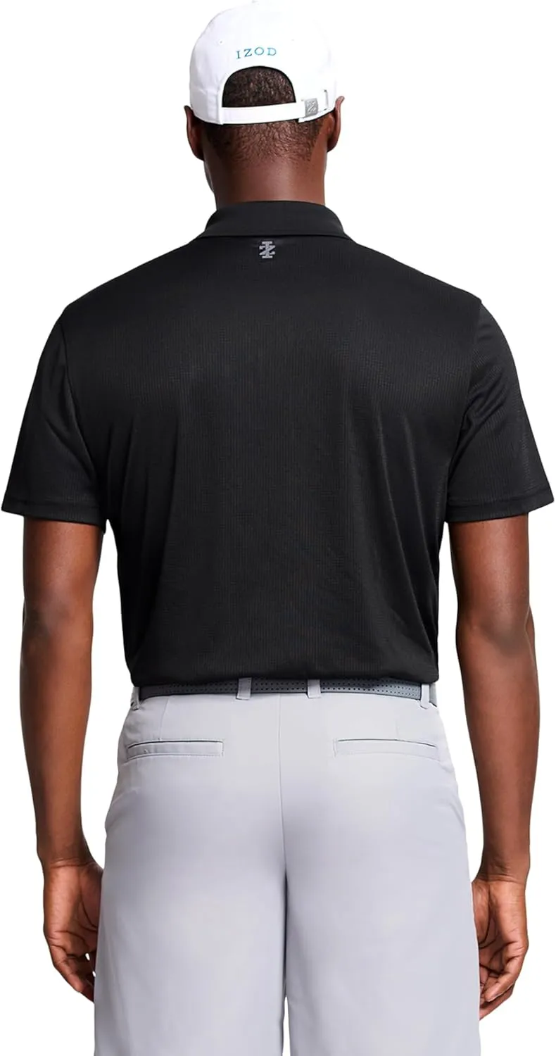 IZOD Men's Performance Golf Grid Polo